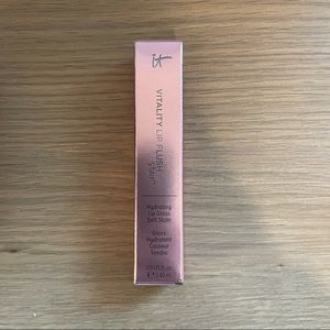 NEW IN BOX - IT Cosmetics Vitality Lip Flush Hydrating Lip Gloss Soft Stain